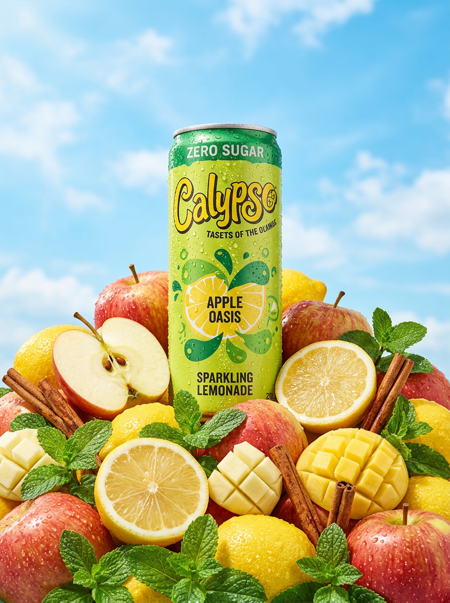 Template preview for Premium Beverage Commercial Photography