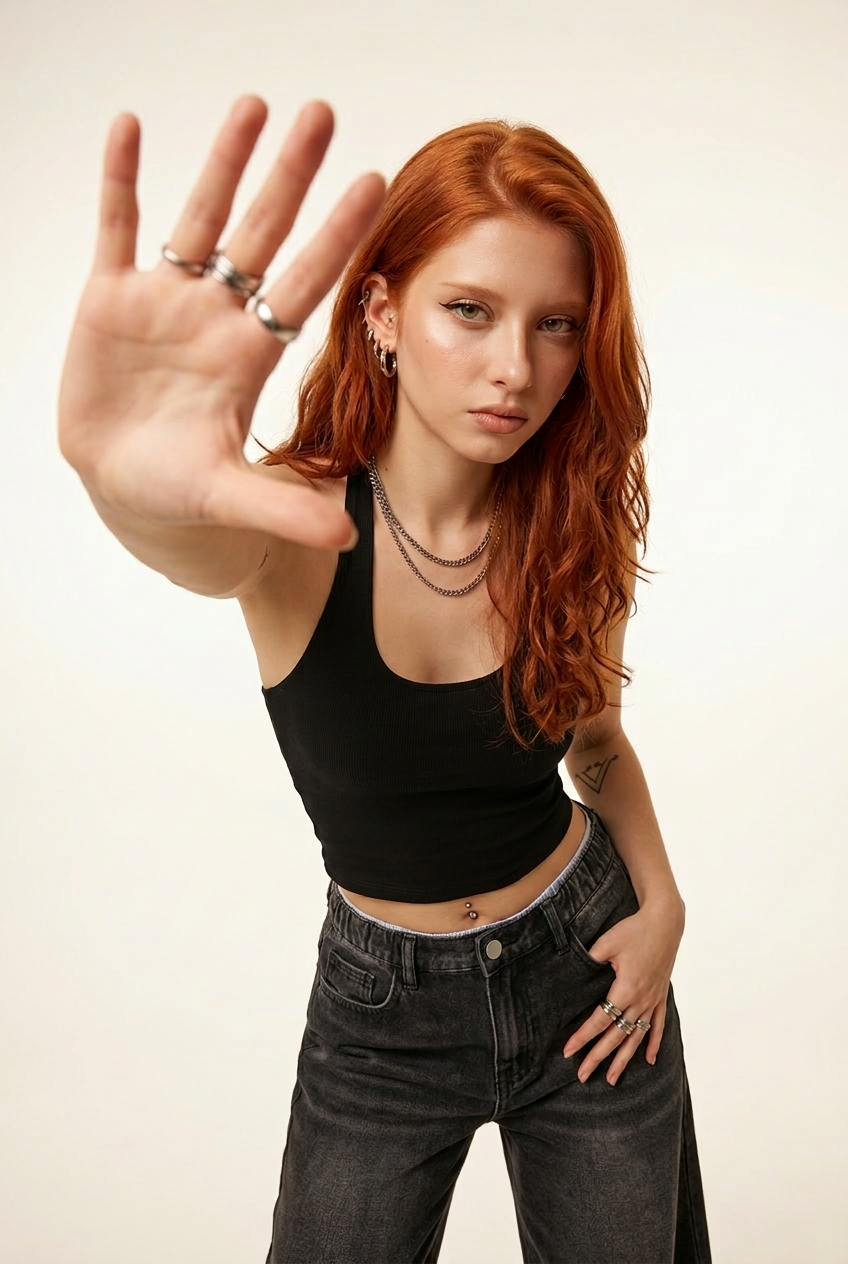 Template preview for Hyperrealistic Y2K Streetwear