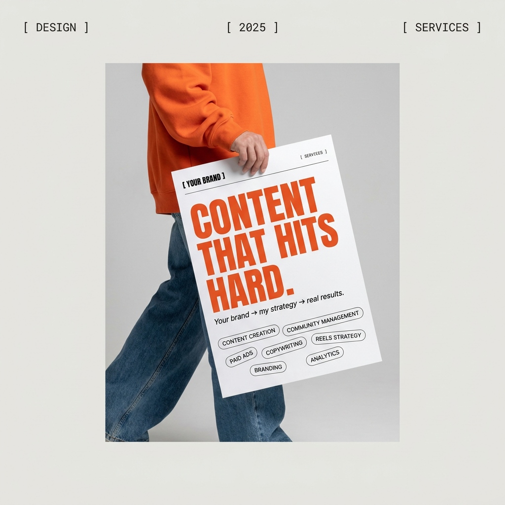 Template preview for Minimalist Poster