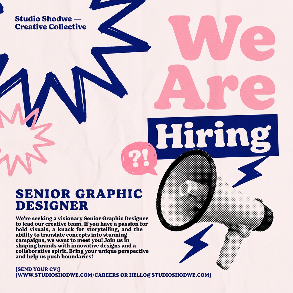 Template preview for Modern Hiring Poster